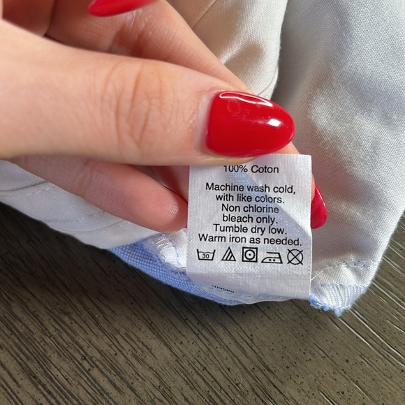 J.crew light blue cotton trouser shorts 0 | coastal granddaughter preppy travel - Picture 14 of 14